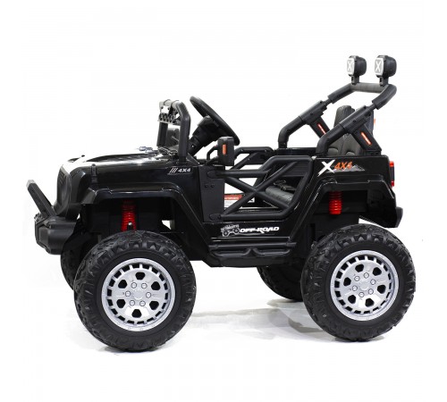 Детский электромобиль джип HL с полным приводом (черный, EVA, 12V) - HL598-4WD-BLACK Детский электромобиль джип HL с полным приводом (черный, EVA, 12V) - HL598-4WD-BLACK