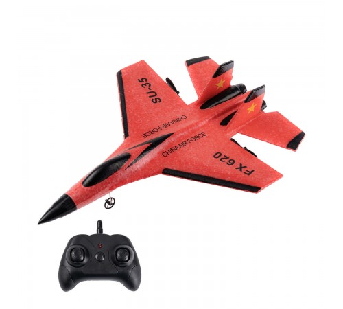 Радиоуправляемый самолет Fei Xiong SU-35 2.4G - FX620-RED Радиоуправляемый самолет Fei Xiong SU-35 2.4G - FX620-RED