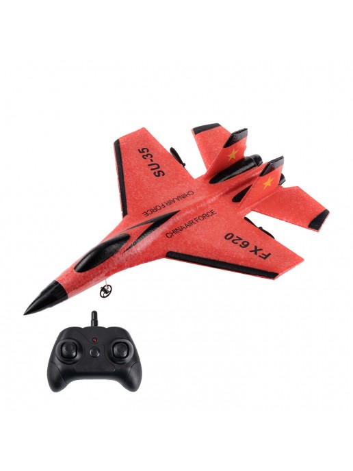 Радиоуправляемый самолет Fei Xiong SU-35 2.4G - FX620-RED
