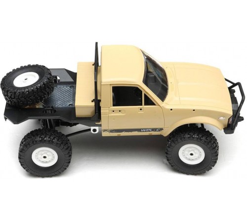Радиоуправляемая машина WPL пикап Hilux (желтый) 4WD 2.4G 1:16 RTR - WPLC-14-YELLOW
