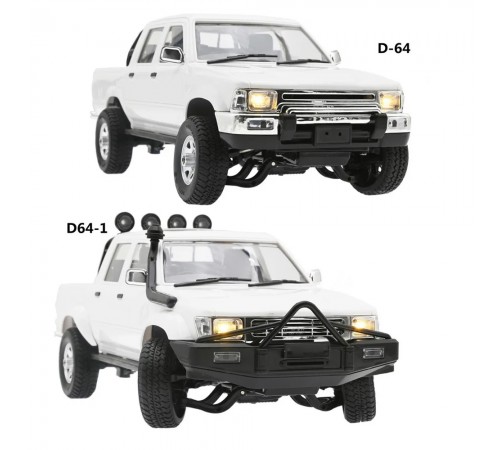 Радиоуправляемый пикап WPL D-64-1 Hilux Crew Cab 4WD 1:16 - WPLD-64-1