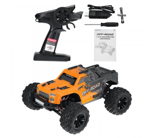 Радиоуправляемый внедорожник MJX Hyper Go 4WD Brushless MEW4 Truck 1:16 - MJX-M163