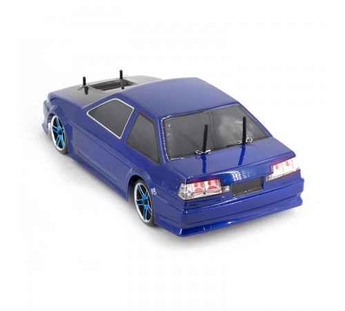 Радиоуправляемый автомобиль для дрифта HSP Flying Fish 1 LED фары 4WD 1:10 - 94123T-12352-BL