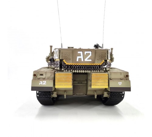 Радиоуправляемый танк Heng Long Merkava MK4 V7.0 масштаб 1:16 2.4G - 3958-1-V7