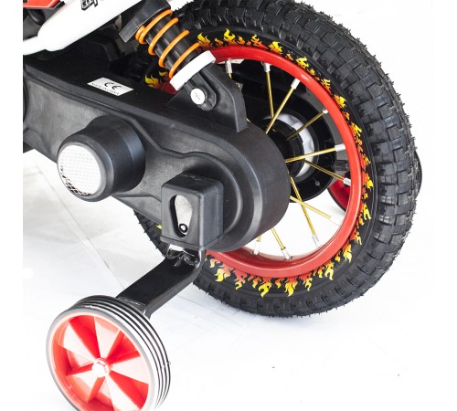 Детский кроссовый электромотоцикл Qike TD Red 6V - QK-3058-RED Детский кроссовый электромотоцикл Qike TD Red 6V - QK-3058-RED