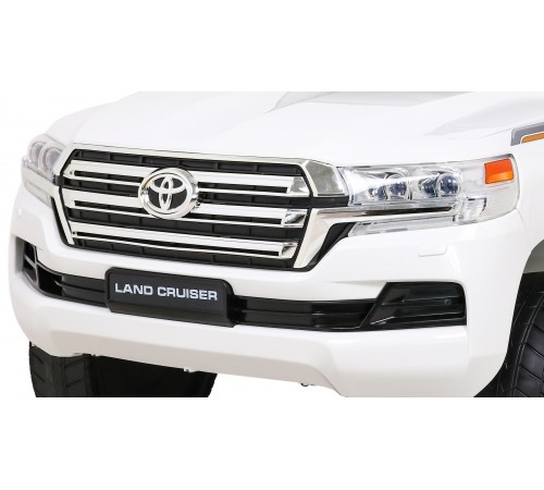 Детский электромобиль TOYOTA LAND CRUISER 12V - JJ2022-WHITE
