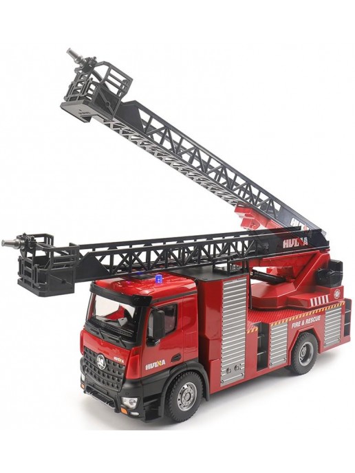 Радиоуправляемая пожарная машина-лестница HUI NA TOYS масштаб 1:14 2.4G - HN1561