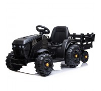 Детский электромобиль Bettyma трактор с прицепом 2WD 12V - BDM0925-BLACK