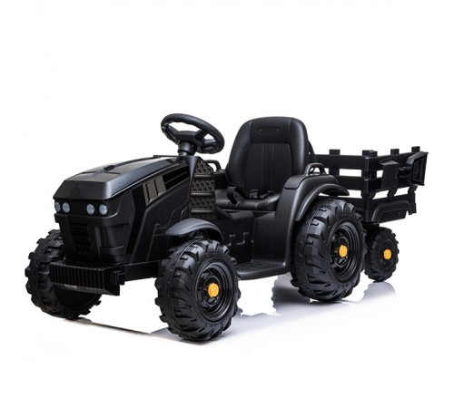Детский электромобиль Bettyma трактор с прицепом 2WD 12V - BDM0925-BLACK Детский электромобиль Bettyma трактор с прицепом 2WD 12V - BDM0925-BLACK