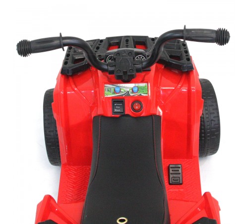 Детский квадроцикл R1 на резиновых колесах 6V - 3201-RED Детский квадроцикл R1 на резиновых колесах 6V - 3201-RED