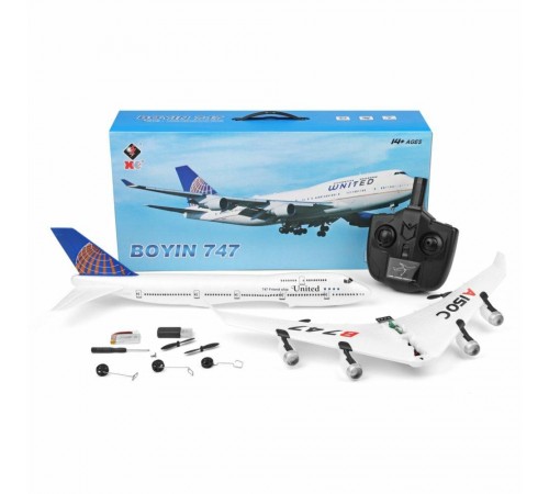 Радиоуправляемый самолет B747 XK A150 2.4G RTF - A150-B747 Радиоуправляемый самолет B747 XK A150 2.4G RTF - A150-B747