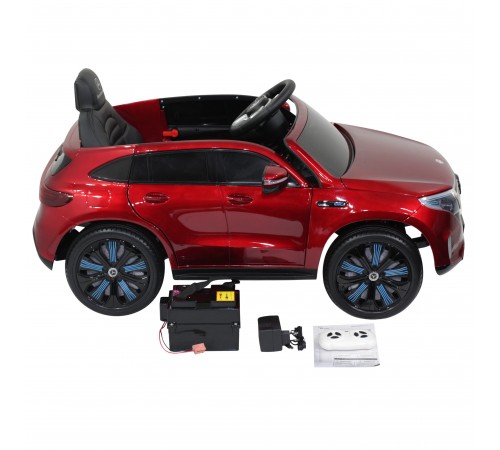 Детский электромобиль Mercedes Benz EQC 400 4MATIC - HL378-LUX-RED-PAINT Детский электромобиль Mercedes Benz EQC 400 4MATIC - HL378-LUX-RED-PAINT