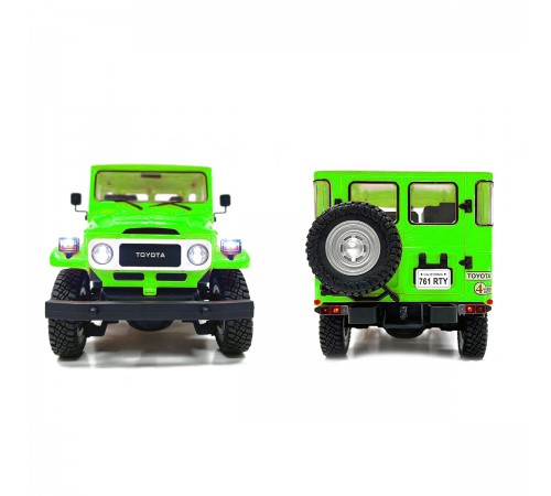 Радиоуправляемый внедрожник TOYOTA FJ40 PRO (свет, выхлоп, Li-Po 5C) - HG4-50-PRO-GREEN Радиоуправляемый внедрожник TOYOTA FJ40 PRO (свет, выхлоп, Li-Po 5C) - HG4-50-PRO-GREEN