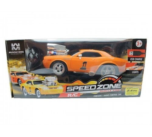 Радиоуправляемая машина из серии Muscle Car (свет, звук, 1:16) - MK8126B