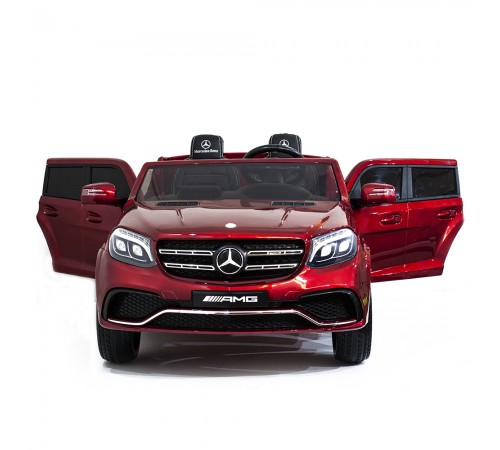 Детский электромобиль Mercedes Benz GLS63 LUXURY 4WD 12V MP4 - Red - HL228-LUX-MP4