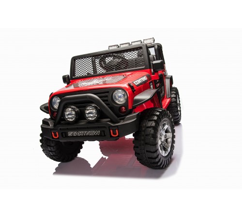 Детский электромобиль джип XMX с полным приводом (красный, EVA, 12V) - XMX618-4WD-RED Детский электромобиль джип XMX с полным приводом (красный, EVA, 12V) - XMX618-4WD-RED
