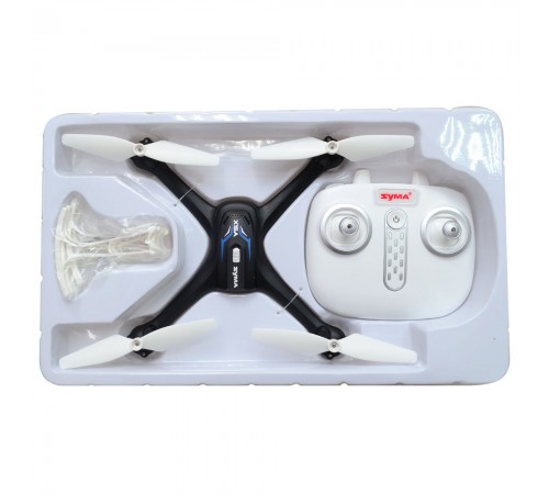 Радиоуправляемый квадрокоптер Syma X15A Black RTF 2.4G - SYMA-X15A-BLACK Радиоуправляемый квадрокоптер Syma X15A Black RTF 2.4G - SYMA-X15A-BLACK
