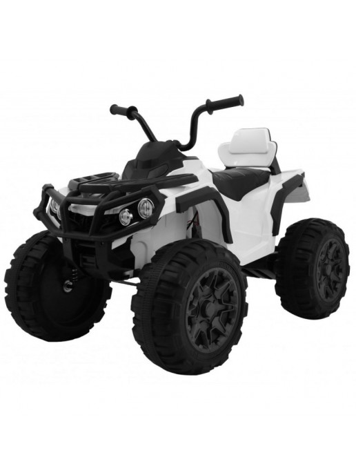 Детский квадроцикл Grizzly ATV 4WD White 12V с пультом управления - BDM0906-4