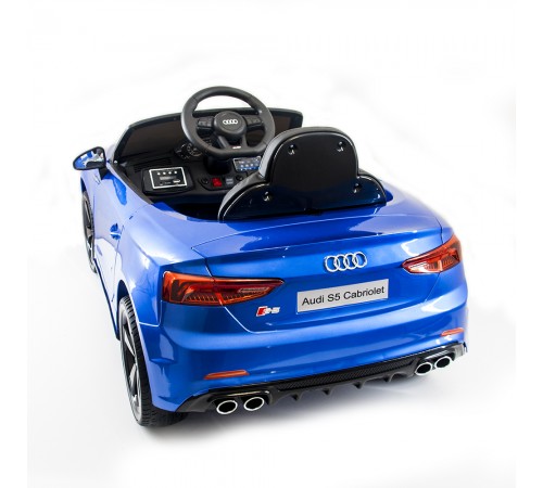 Детский электромобиль Audi S5 Cabriolet LUXURY 2.4G - Blue - HL258-LUX Детский электромобиль Audi S5 Cabriolet LUXURY 2.4G - Blue - HL258-LUX