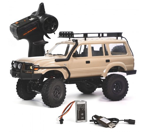 Радиоуправляемый краулер WPL C54-1 Land Cruiser LC80 желтый 1:16 - WPLC54-1-YELLOW Радиоуправляемый краулер WPL C54-1 Land Cruiser LC80 желтый 1:16 - WPLC54-1-YELLOW
