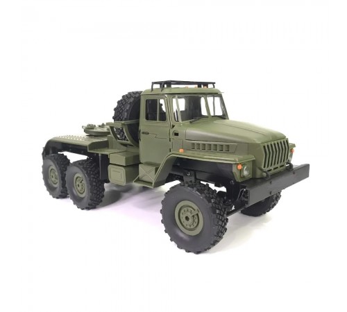 Радиоуправляемый внедорожник WPL Советский военный грузовик Урал с траллом 4WD 1:16 - WPLB-36-3 Радиоуправляемый внедорожник WPL Советский военный грузовик Урал с траллом 4WD 1:16 - WPLB-36-3