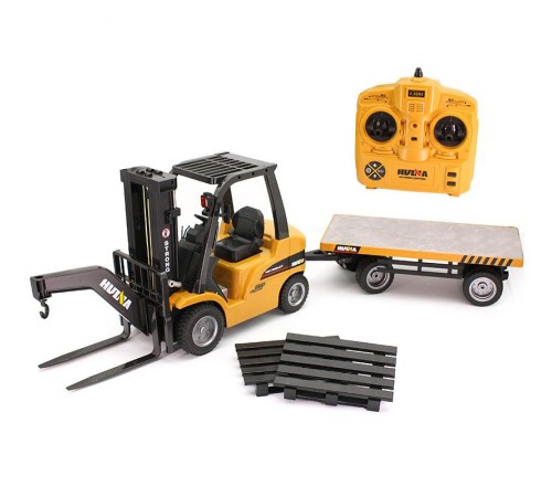 Радиоуправляемый погрузчик с прицепом HUI NA TOYS 2.4G 8CH 1:10 RTR - HN1576 Радиоуправляемый погрузчик с прицепом HUI NA TOYS 2.4G 8CH 1:10 RTR - HN1576