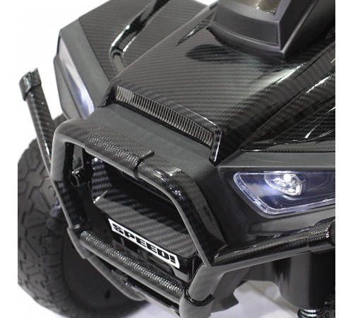 Детский квадроцикл 6V на резиновых колесах - XH116-CARBON-PAINT