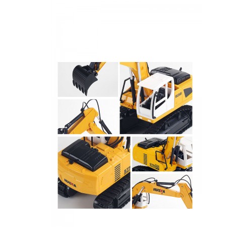 Радиоуправляемый экскаватор HUI NA TOYS масштаб 1:24 2.4G - HN1516
