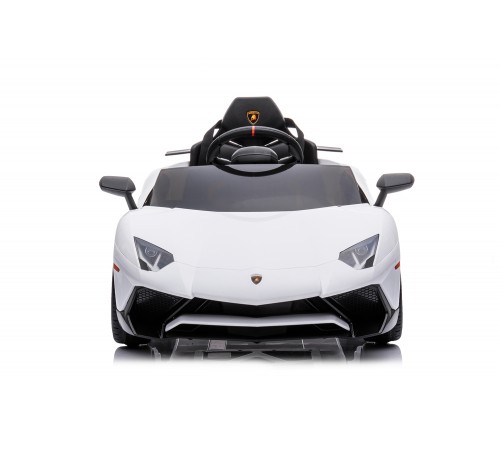 Детский электромобиль Lamborghini Aventador SV Roadster 2WD 12V - BDM0931-WHITE