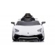 Детский электромобиль Lamborghini Aventador SV Roadster 2WD 12V - BDM0931-WHITE