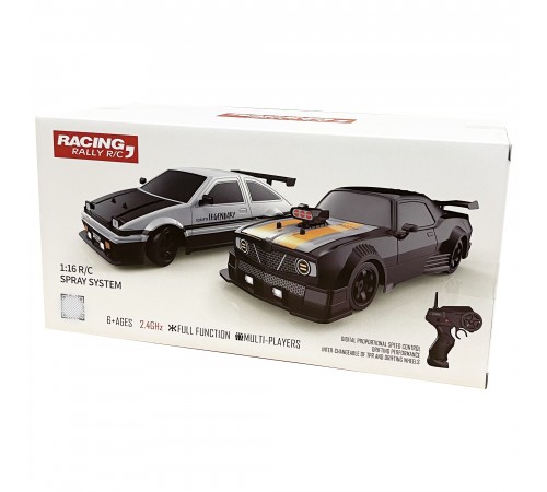 Радиоуправляемая машина для дрифта HB Ford Mustang (4WD, свет, пар, акб, 1:16) - SC16A04-1 Радиоуправляемая машина для дрифта HB Ford Mustang (4WD, свет, пар, акб, 1:16) - SC16A04-1