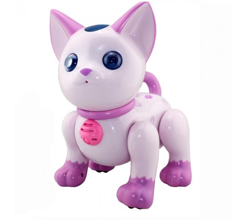 Радиоуправляемый робот Интерактивный Розовый Кот - ZYA-A2744-2-PINK Радиоуправляемый робот Интерактивный Розовый Кот - ZYA-A2744-2-PINK