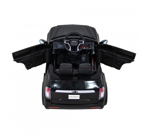 Детский электромобиль Chevrolet Tahoe EVA 2WD 12V - HL588-LUX-BLACK-PAINT