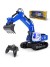 Радиоуправляемый экскаватор HUI NA TOYS масштаб 1:18 2.4G - HN1558-BLUE