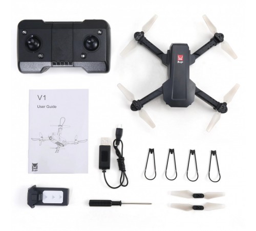 Радиоуправляемый квадрокоптер с сумкой MJX V1 4K/1080P WiFi FPV 2.4G - MJX-V1-BAG Радиоуправляемый квадрокоптер с сумкой MJX V1 4K/1080P WiFi FPV 2.4G - MJX-V1-BAG