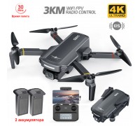 Квадрокоптер SJRC F5S Plus с подвесом и камерой 4K 5G GPS RTF (2 АКБ) - F5S 4K PRO+COMBO