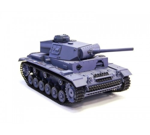 Радиоуправляемый танк Heng Long Panzerkampfwagen III (Германия) Upg V7.0 масштаб 1:16 - 3848-1Upg V7 Радиоуправляемый танк Heng Long Panzerkampfwagen III (Германия) Upg V7.0 масштаб 1:16 - 3848-1Upg V7