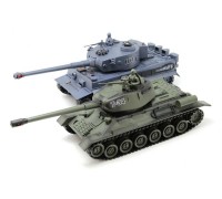 Радиоуправляемый танковый бой Русский и Немецкий танк 2.4G - ZEG-99824