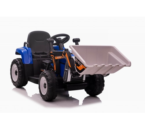 Детский электромобиль XMX трактор с ковшом (синий, EVA, пульт, 12V) - XMX611U-BLUE Детский электромобиль XMX трактор с ковшом (синий, EVA, пульт, 12V) - XMX611U-BLUE