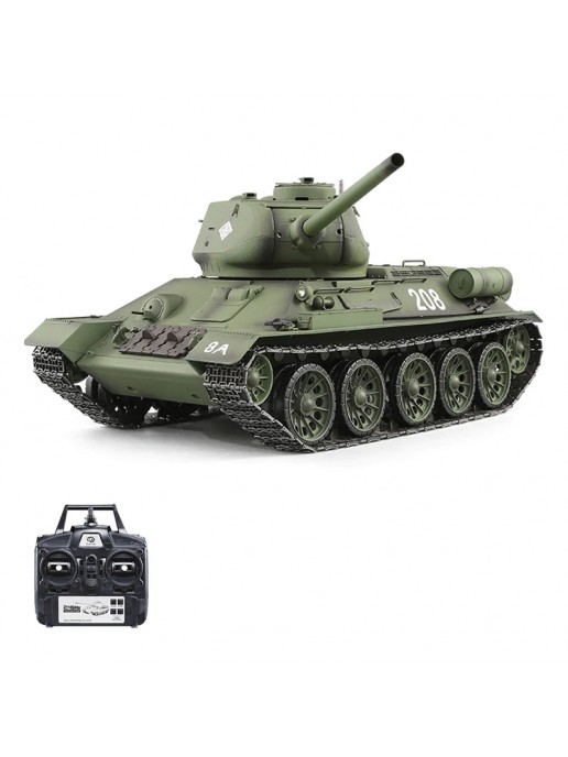 Радиоуправляемый танк Heng Long T-34 S version V7.0 масштаб 1:16 2.4G - 3909-1-Upg-V7