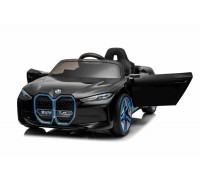 Детский электромобиль BMW I4 (полный привод, 12V) - JE1009-BLACK