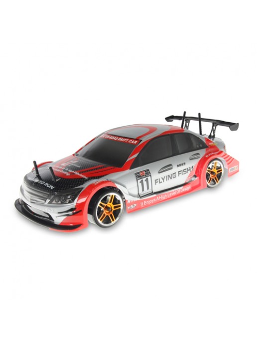 Радиоуправляемый автомобиль для дрифта HSP Flying Fish 1 - 1:10 4WD - 94123PRO-12382 - 2.4G