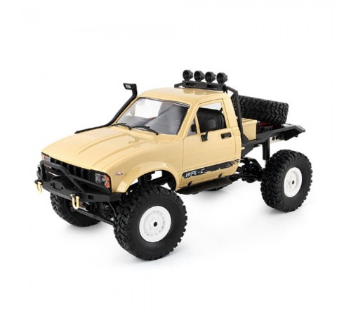 Радиоуправляемая машина WPL пикап Hilux (желтый) 4WD 2.4G 1:16 RTR - WPLC-14R-YELLOW