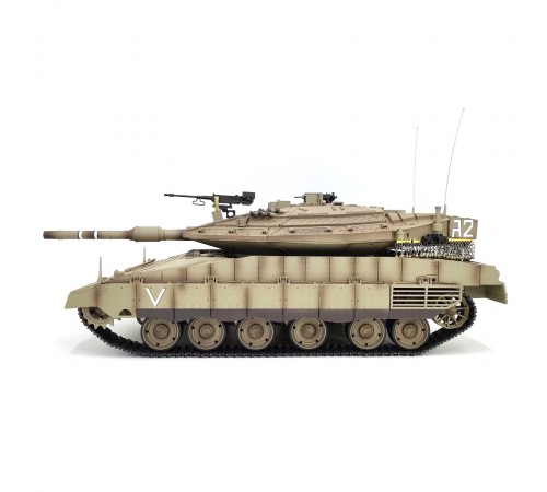 Радиоуправляемый танк Heng Long Merkava MK4 V7.0 масштаб 1:16 2.4G - 3958-1-V7