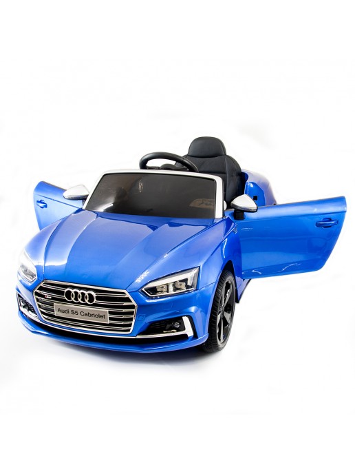 Детский электромобиль Audi S5 Cabriolet LUXURY 2.4G - Blue - HL258-LUX