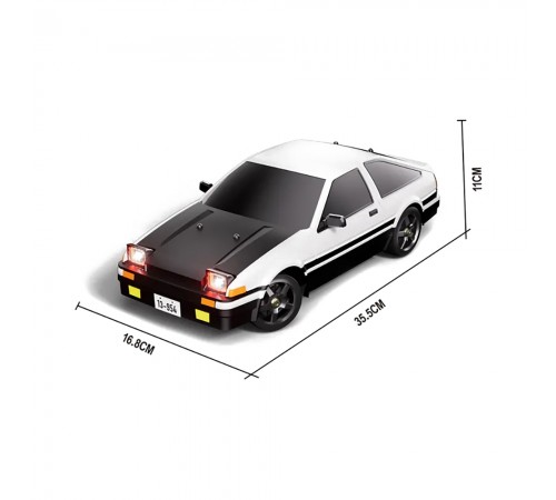 Радиоуправляемая машина для дрифта Toyota AE86 (35 см, 30 км/ч, акб, 1:12) - HB-R1201 Радиоуправляемая машина для дрифта Toyota AE86 (35 см, 30 км/ч, акб, 1:12) - HB-R1201