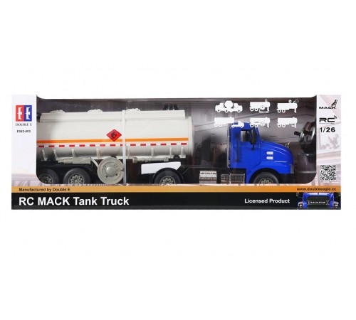 Радиоуправляемый тягач Double E MACK с цистерной 1:26 2.4G - E582-003 Радиоуправляемый тягач Double E MACK с цистерной 1:26 2.4G - E582-003