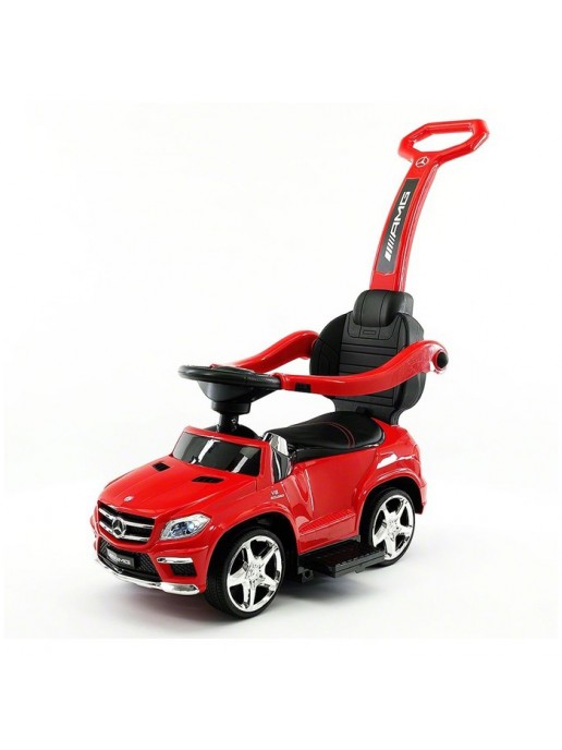 Детский электромобиль - каталка Mercedes GL63 AMG Red LUXURY - SXZ1578-H