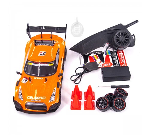 Радиоуправляемая машина для дрифта Nissan GTR R35 (свет, пар, 4WD 1:14) - RC-18D-1 Радиоуправляемая машина для дрифта Nissan GTR R35 (свет, пар, 4WD 1:14) - RC-18D-1
