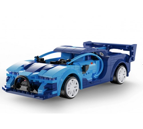 Радиоуправляемый конструктор CADA спортивный автомобиль Blue Race Car, 325 деталей - C51073W Радиоуправляемый конструктор CADA спортивный автомобиль Blue Race Car, 325 деталей - C51073W